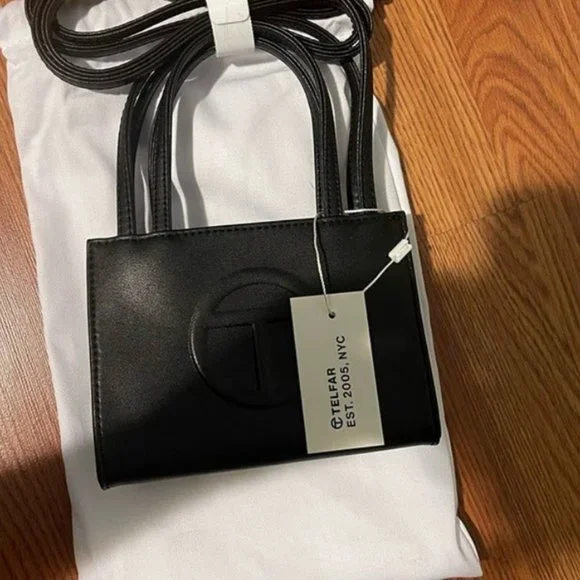 Telfar Small Black Shopping Bag - Picture 3 of 3